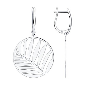 Серьги Diamant - Серебро 925 (арт. 94-121-00752-1)