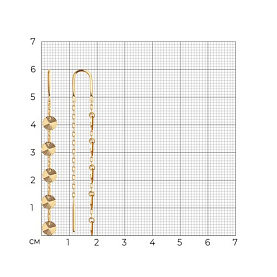 Серьги SOKOLOV - Золото 375 (арт. 028563-4)