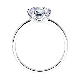 Кольцо SOKOLOV - Серебро 925, Фианит (арт. 94011741)