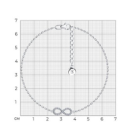Браслет SOKOLOV - Серебро 925, Фианит (арт. 94050967)