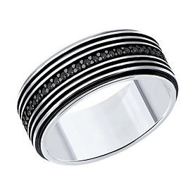 Кольцо Diamant - Серебро 925, Фианит (арт. 95-110-02153-1)