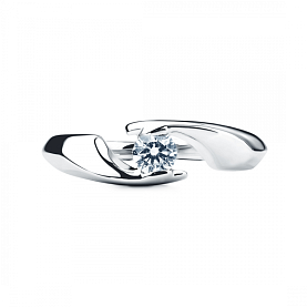 Кольцо Platinum Lab. - Платина 950, Бриллиант (арт. ПК-006-01)