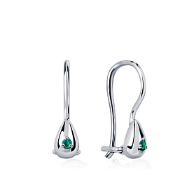 Серьги Platinum Lab. - Платина 950 (арт. ПС-026И-01)