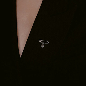 Булавка Diamant - Серебро 925 (арт. 94-140-02697-2)