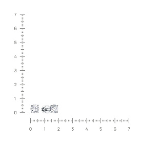 Серьги Кабаровских - Серебро 925, Фианит (арт. 2-171-8100)