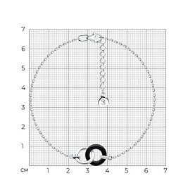 Браслет SOKOLOV - Серебро 925, Керамика (арт. 94050949)