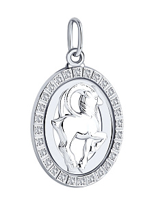 Подвеска Diamant - Серебро 925, Фианит (арт. 94-130-00153-1)