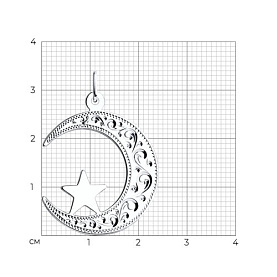 Подвеска SOKOLOV - Серебро 925 (арт. 94031406)