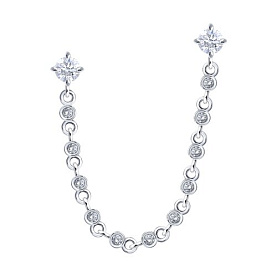 Серьга SOKOLOV - Серебро 925, Фианит (арт. 94170365)