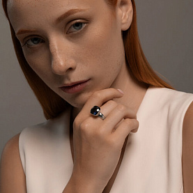 Кольцо SOKOLOV - Серебро 925, Фианит (арт. 94014184)