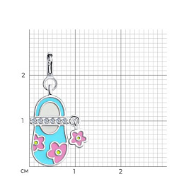Подвеска Diamant - Серебро 925, Эмаль (арт. 94-130-01003-1)