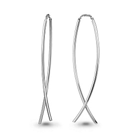 Серьги Аквамарин - Серебро 925 (арт. 33344.5)