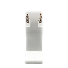 Серьги Александра - Золото 585, Бриллиант, Синтетический александрит (арт. 8020560)