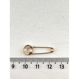 Булавка ЮФ Династия - Золото 375 (арт. 000758-5002)