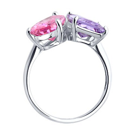 Кольцо SOKOLOV - Серебро 925, Фианит (арт. 94014230)