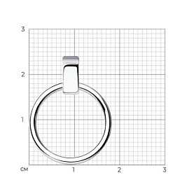 Подвеска SOKOLOV - Серебро 925 (арт. 94032676)