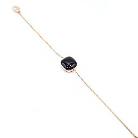 Браслет Максипром - Серебро 925, Янтарь (арт. 240 4281 201)