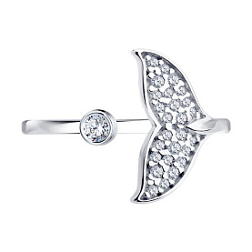 Кольцо Diamant - Серебро 925, Фианит (арт. 94-110-00011-1)