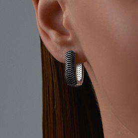 Серьги Diamant - Серебро 925, Фианит (арт. 94-120-01761-1)