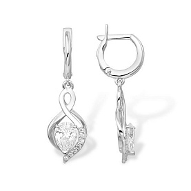 Серьги EFREMOV - Серебро 925, Фианит (арт. 12100112239-501)