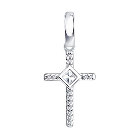 Подвеска Diamant - Серебро 925, Фианит (арт. 94-130-00248-1)