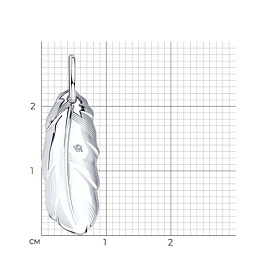 Подвеска SOKOLOV - Серебро 925, Фианит (арт. 94031290)