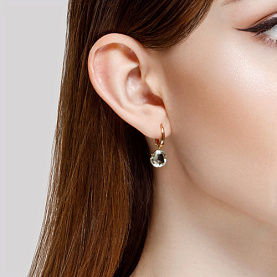 Серьги SOKOLOV - Золото 585, Аметист (арт. 727307)