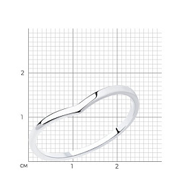 Кольцо SOKOLOV - Серебро 925 (арт. 94013533)