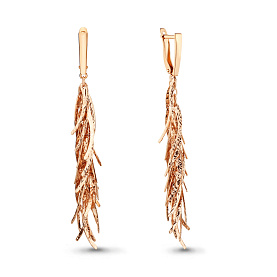 Серьги Аквамарин - Серебро 925 (арт. 30866.6)