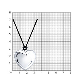 Колье Diamant - Серебро 925 (арт. 94-170-02661-1)