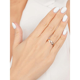 Кольцо Атолл - Золото 585 (арт. 640-5б)
