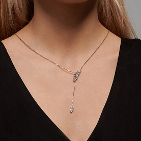 Колье SOKOLOV - Серебро 925, Фианит (арт. 94070934)