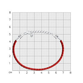 Браслет Diamant - Серебро 925, Кожа (арт. 94-150-02026-1)