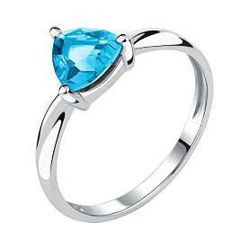 Кольцо Talant - Серебро 925, Кристалл (арт. 20-72-000Ц-11814)