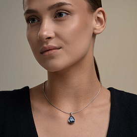 Подвеска SOKOLOV - Серебро 925, Кристалл (арт. 94033393)