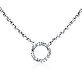 Колье Platinum Lab. - Платина 950 (арт. ПХ-017-01)