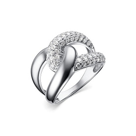 Кольцо Дар - Серебро 925, Фианит (арт. К-4116р00)