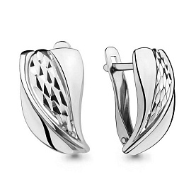 Серьги Аквамарин - Серебро 925 (арт. 33401.5)