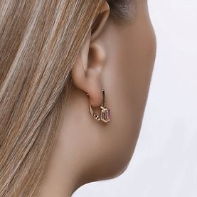 Серьги SOKOLOV - Серебро 925, Swarovski (арт. 93020971)