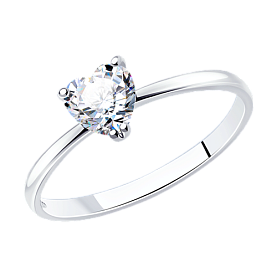 Кольцо SOKOLOV - Серебро 925, Фианит (арт. 94011721)