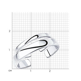 Кольцо SOKOLOV - Серебро 925, Эмаль (арт. 94013315)