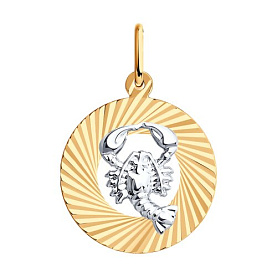 Подвеска SOKOLOV - Золото 585 (арт. 031368)