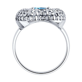 Кольцо SOKOLOV - Серебро 925, Фианит (арт. 94014258)