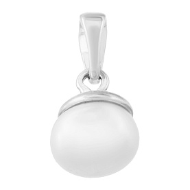 Подвеска Мастер Клио - Серебро 925, Жемчуг культивированный (арт. 24П0600С)