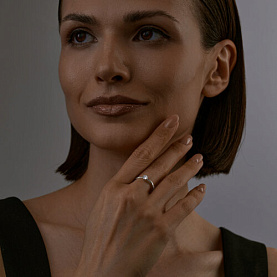 Кольцо SOKOLOV - Серебро 925, Фианит (арт. 94013655)