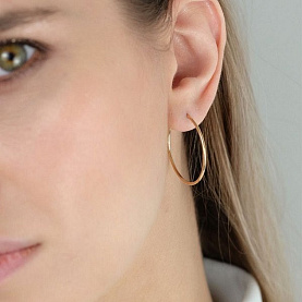 Серьги Атолл - Золото 585 (арт. 20771-30)