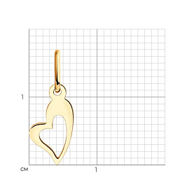 Подвеска SOKOLOV - Золото 585 (арт. 030860)