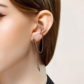 Серьга SOKOLOV - Серебро 925, Фианит (арт. 94170170)