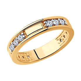 Кольцо Diamant - Серебро 925, Фианит (арт. 93-110-01632-2)