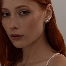 Серьги SOKOLOV - Серебро 925, Фианит (арт. 93020984)